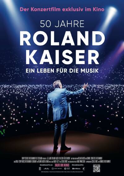 Filmplakat 50 Jahre Roland Kaiser - Ein Leben für die Musik