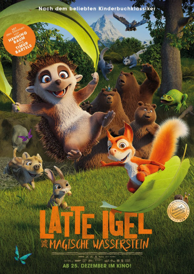 Filmplakat Latte Igel und der magische Wasserstein