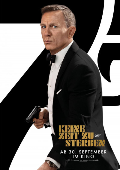 Filmplakat James Bond - Keine Zeit zu sterben
