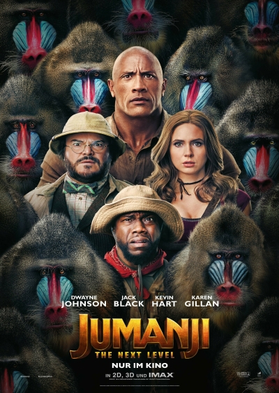 Filmplakat Jumanji: The Next Level