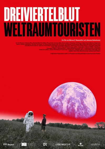 Filmplakat Dreiviertelblut - Weltraumtouristen