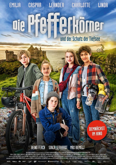 Filmplakat Die Pfefferkörner und der Schatz der Tiefsee