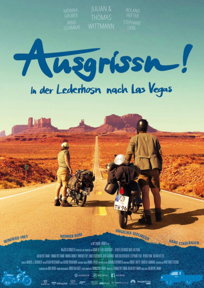 Filmplakat Ausgrissn! In der Lederhosn nach Las Vegas