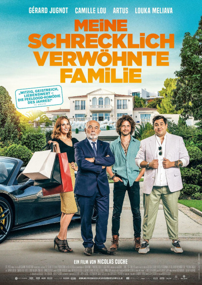 Filmplakat Meine schrecklich verwöhnte Familie
