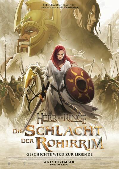 Filmplakat Der Herr der Ringe: Die Schlacht der Rohirrim